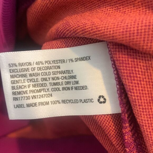 Victor Glemaud x Target Purple Polka Dot Long Sleeve Tunic Dress Size large nwt - Picture 7 of 7